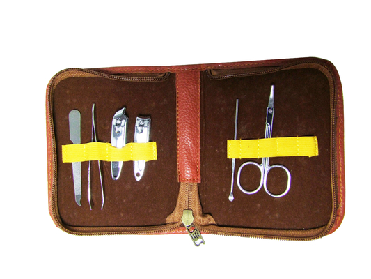Vorm van de het Nagelschaartjeorganisator 11×15.1×2.6 cm Vality van pvc de Geschikte Rode